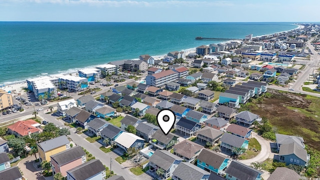 161 Easy St, Garden City Beach, SC 29576 - aerial view of property and surrounding area featuring a nearby body of water