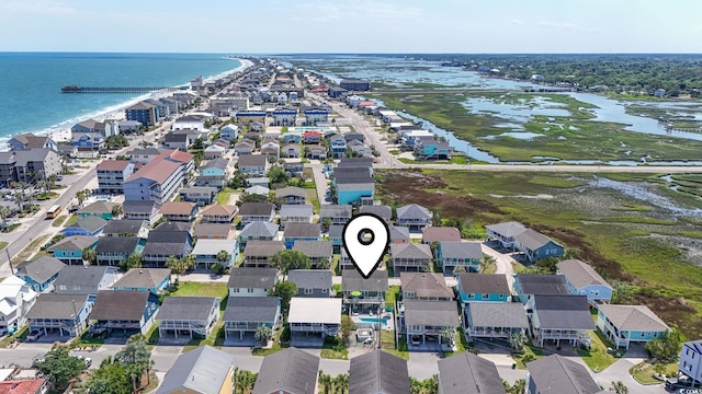 161 Easy St, Garden City Beach, SC 29576 - drone / aerial view of a large body of water
