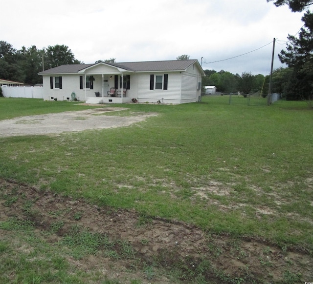 5578 Dongola Hwy, Conway, SC 29527 - view of front of house featuring a porch and metal roof