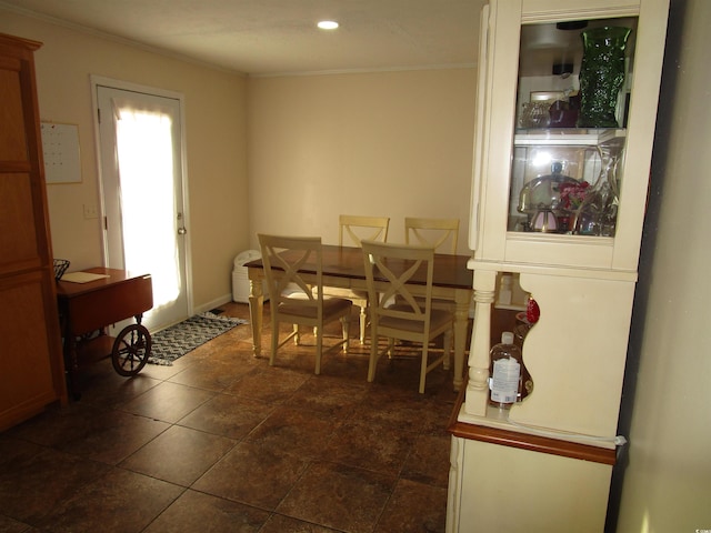 5578 Dongola Hwy, Conway, SC 29527 - dining room with crown molding and recessed lighting