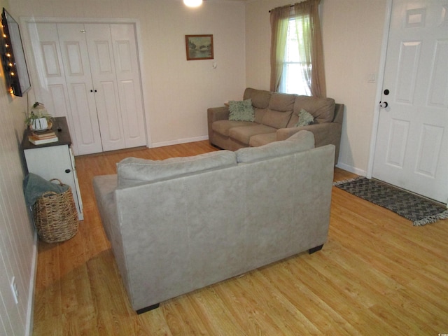 5578 Dongola Hwy, Conway, SC 29527 - living room featuring light wood-type flooring and baseboards