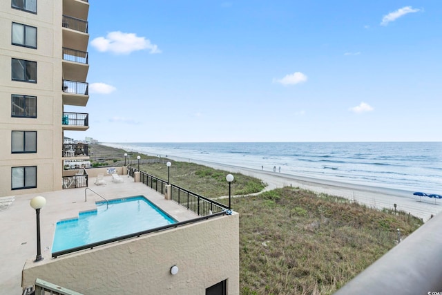 4000 N Ocean Blvd Unit 506, North Myrtle Beach, SC 29582 - water view with nearby beach