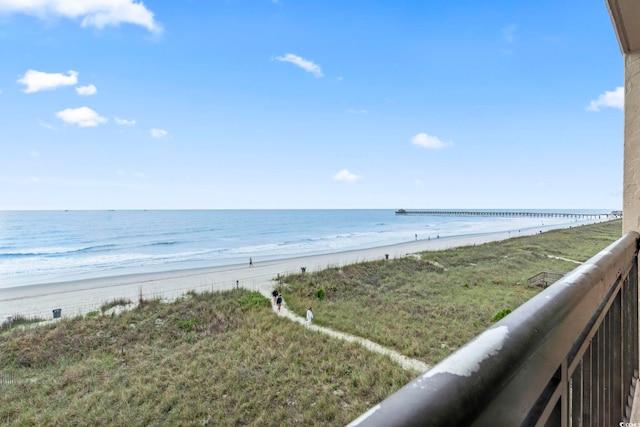 4000 N Ocean Blvd Unit 506, North Myrtle Beach, SC 29582 - water view featuring local beach