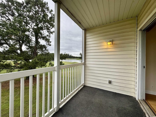 665 Tupelo Ln Unit 17-D, Longs, SC 29568 - balcony featuring a water view
