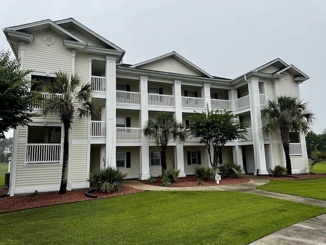 665 Tupelo Ln Unit 17-D, Longs, SC 29568 - view of front of house featuring a front lawn