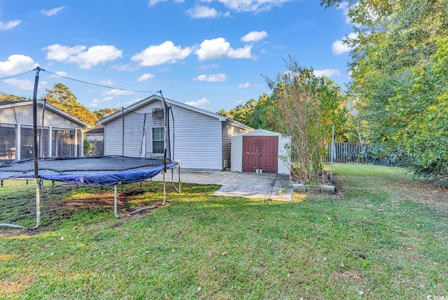 156 Hummingbird Ct, Myrtle Beach, SC 29579 - view of yard featuring a trampoline