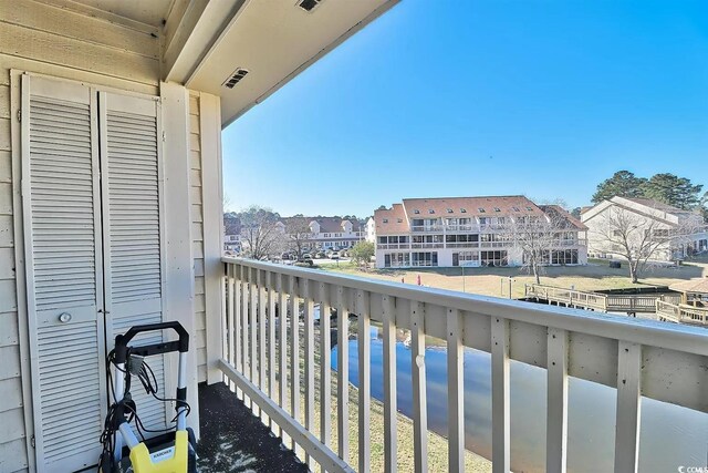 510 Fairwood Lakes Dr Unit 18N, Myrtle Beach, SC 29577 - balcony with a residential view