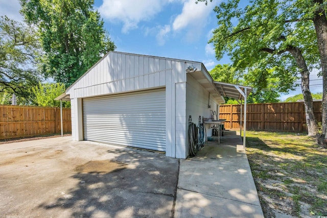 1155 Palmetto St, Georgetown, SC 29440 - view of detached garage