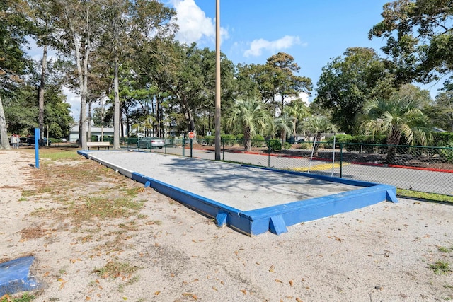 5905 S Kings Hwy Unit 242B, Myrtle Beach, SC 29575 - view of home's community with a bocce ball area and view of wooded area