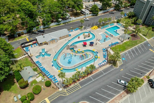 5905 S Kings Hwy Unit 242B, Myrtle Beach, SC 29575 - bird's eye view of a pool