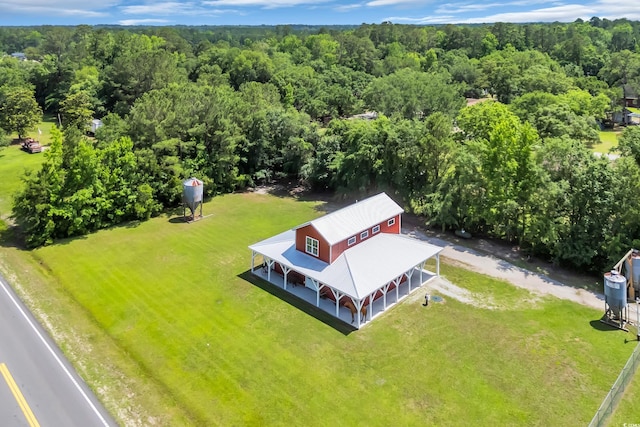 1039 Forest Dr, Conway, SC 29526 - bird's eye view of a heavily wooded area