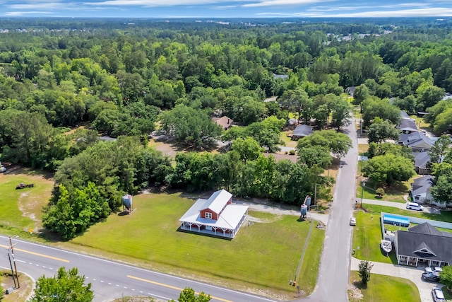 1039 Forest Dr, Conway, SC 29526 - bird's eye view of a heavily wooded area
