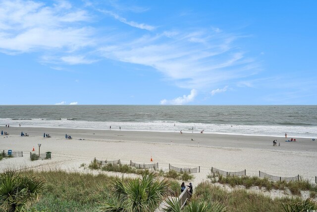1605 S Ocean Blvd Unit 204, Myrtle Beach, SC 29577 - water view with local beach