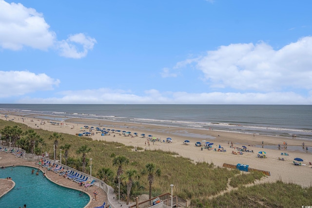 2801 S Ocean Blvd Unit 535, North Myrtle Beach, SC 29582 - water view featuring nearby beach