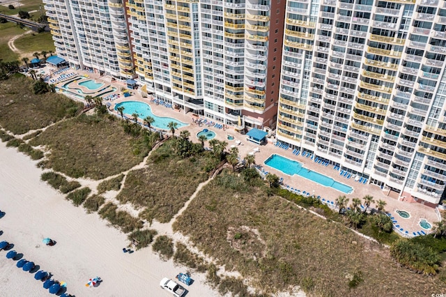 2801 S Ocean Blvd Unit 535, North Myrtle Beach, SC 29582 - view of property location with a pool area and apartment complex / building