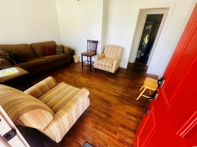 8 Raymond St, Andrews, SC 29510 - living area featuring wood finished floors