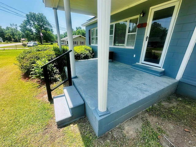 8 Raymond St, Andrews, SC 29510 - porch with a lawn