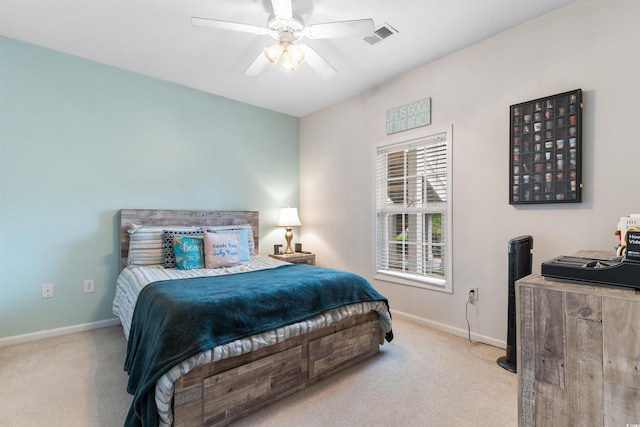 411 Mahogany Dr Unit 101, Murrells Inlet, SC 29576 - bedroom featuring carpet floors, baseboards, and a ceiling fan