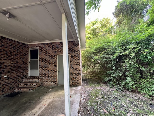 41 Harmon St, Hemingway, SC 29554 - view of patio / terrace with entry steps