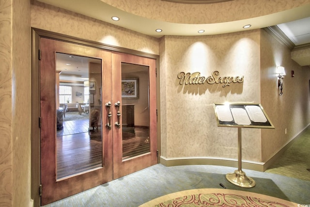 8121 Amalfi Pl Unit 7-805, Myrtle Beach, SC 29572 - property entrance with french doors