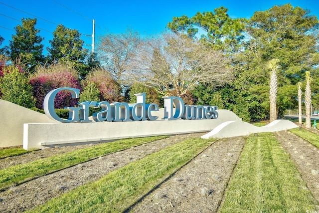 8121 Amalfi Pl Unit 7-805, Myrtle Beach, SC 29572 - view of community sign