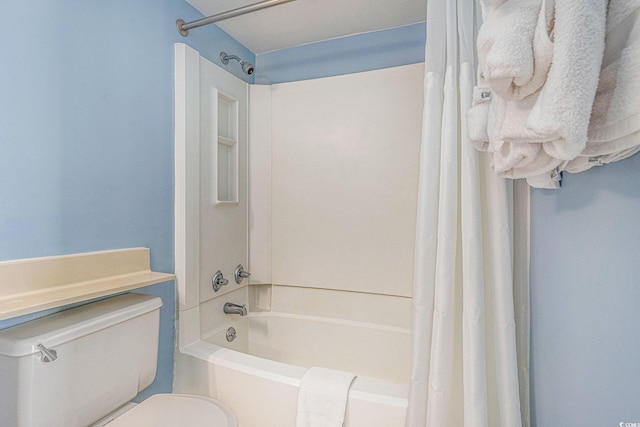 9400 Shore Dr Unit 124, Myrtle Beach, SC 29572 - full bath featuring shower / bath combination with curtain and toilet