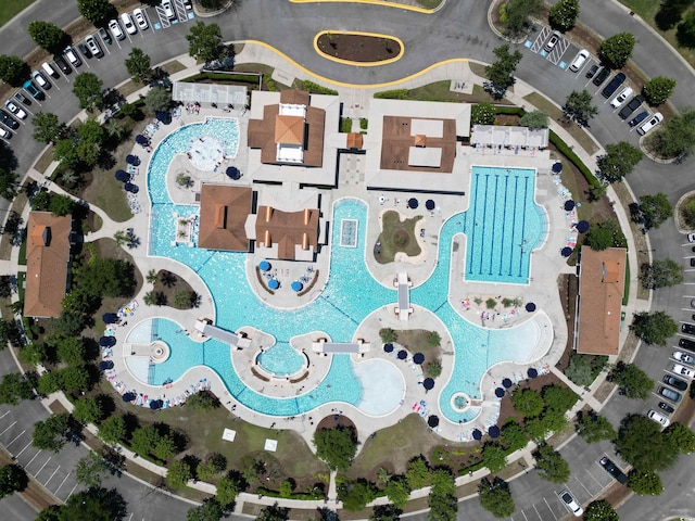 2205 Yellow Morel Way, Myrtle Beach, SC 29579 - drone / aerial view of a pool area