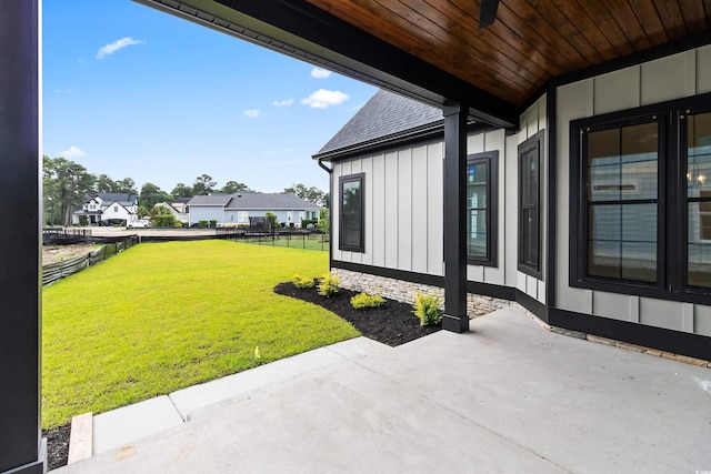 2205 Yellow Morel Way, Myrtle Beach, SC 29579 - view of patio featuring a residential view