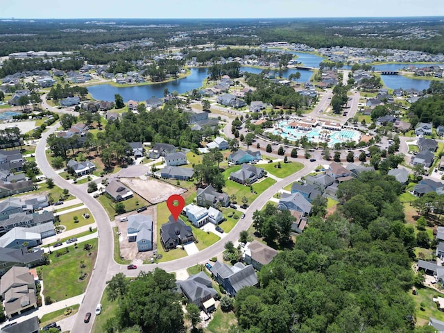 2205 Yellow Morel Way, Myrtle Beach, SC 29579 - aerial view of property's location with a nearby body of water and nearby suburban area