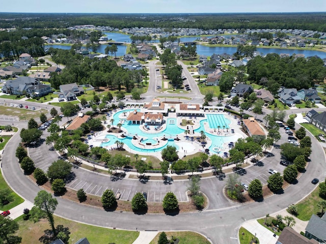 2205 Yellow Morel Way, Myrtle Beach, SC 29579 - view of property location with a nearby body of water, a pool area, and nearby suburban area