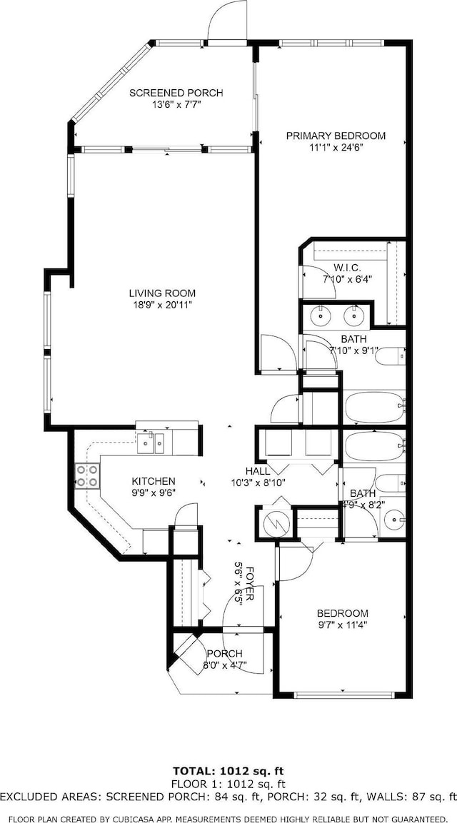 222 Landing Rd Unit 1811, North Myrtle Beach, SC 29582 - view of floor plan / room layout