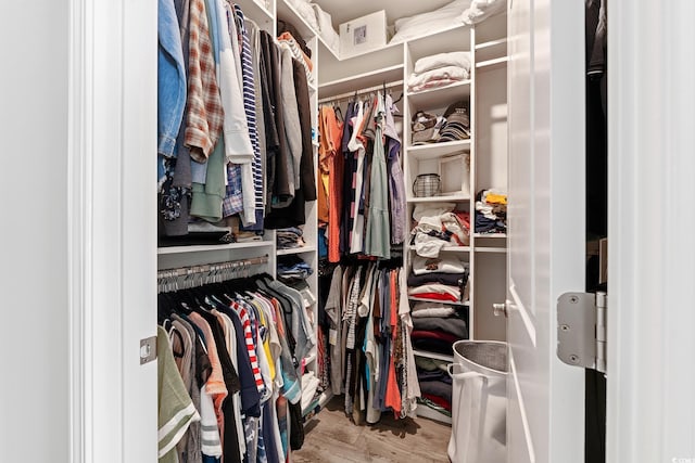 462 Pacific Commons Dr, Surfside Beach, SC 29575 - spacious closet with wood finished floors