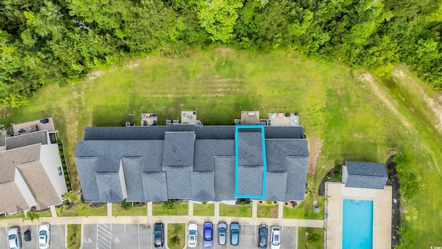 837 Triple Ct Unit 837, Myrtle Beach, SC 29588 - aerial view of property's location with a pool and property boundaries highlighted
