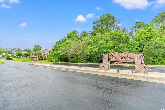 127 Coachman Ln, Surfside Beach, SC 29575 - view of asphalt road featuring street lighting