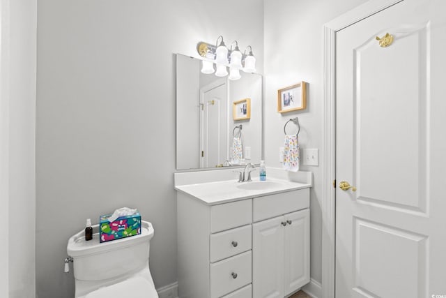 6572 Wellington Dr, Murrells Inlet, SC 29576 - bathroom with toilet and vanity