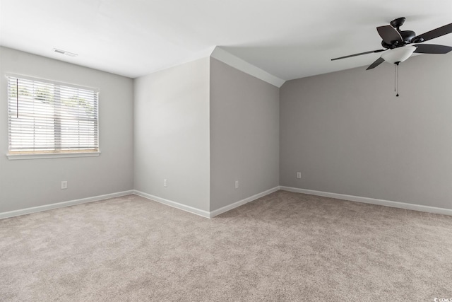 1676 Citadel Ln, Myrtle Beach, SC 29577 - carpeted empty room with a ceiling fan and lofted ceiling