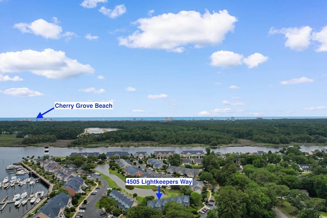 4505 Lightkeepers Way Unit 24B, Little River, SC 29566 - drone / aerial view of a nearby body of water