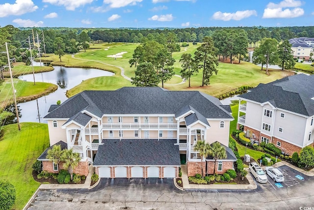 4811 Orchid Way Unit 301, Myrtle Beach, SC 29577 - aerial view of a local golf course and a nearby body of water