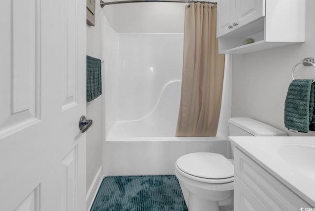 4811 Orchid Way Unit 301, Myrtle Beach, SC 29577 - bathroom with shower / tub combo, vanity, and tile patterned floors