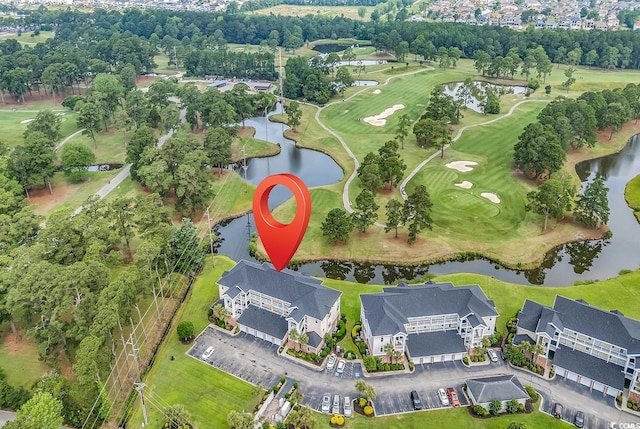 4811 Orchid Way Unit 301, Myrtle Beach, SC 29577 - view of property location featuring a golf course and a large body of water