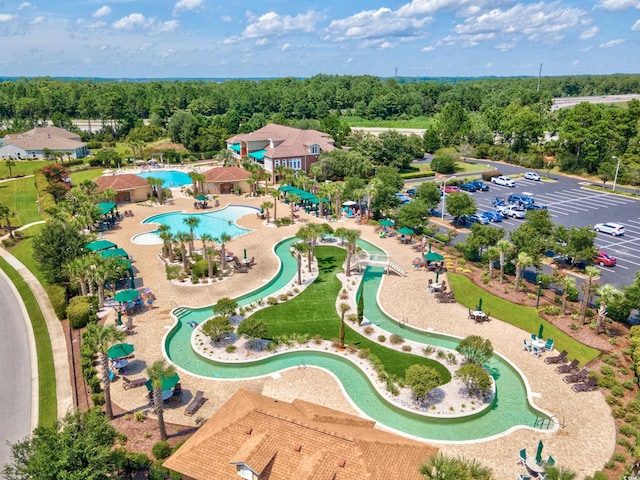 5475 Elba Way Unit 1601, Myrtle Beach, SC 29579 - drone / aerial view of a pool area