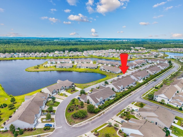 5475 Elba Way Unit 1601, Myrtle Beach, SC 29579 - aerial view of residential area with a nearby body of water