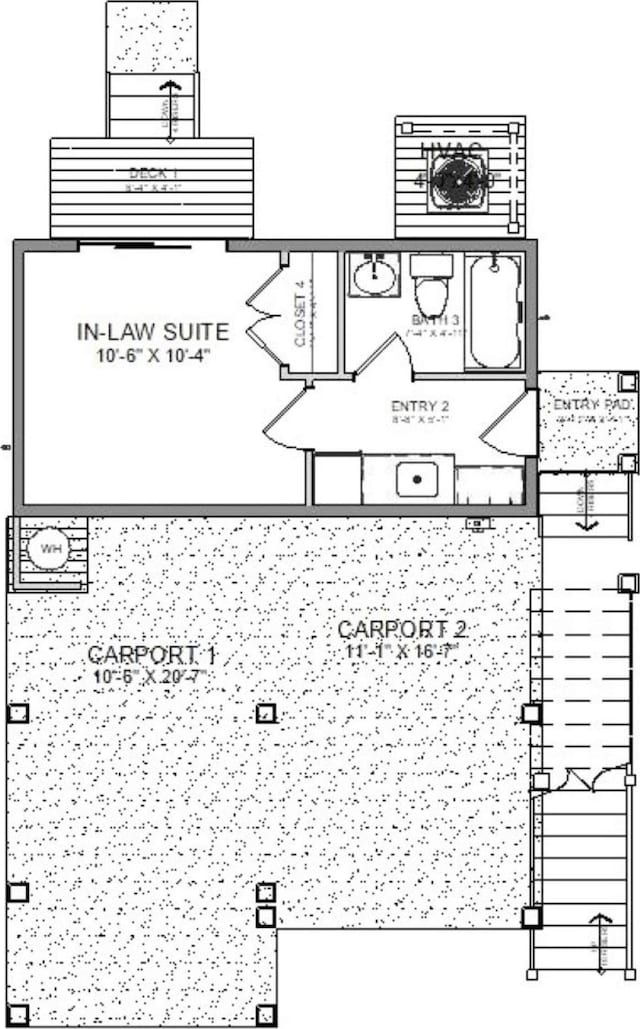 52 Fish Shack Aly, Murrells Inlet, SC 29576 - view of floor plan / room layout