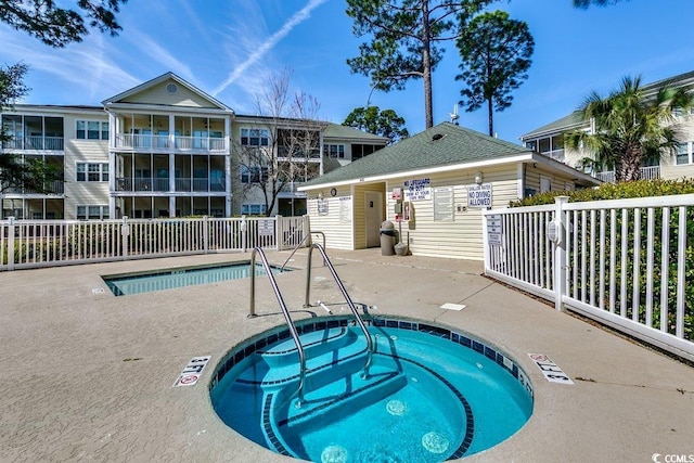601 Hillside Dr N Unit 3704, North Myrtle Beach, SC 29582 - community pool with a hot tub and a patio