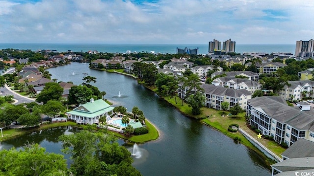 601 Hillside Dr N Unit 3704, North Myrtle Beach, SC 29582 - bird's eye view of a large body of water
