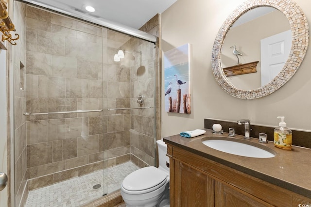 4396 Baldwin Ave Unit 30, Little River, SC 29566 - full bath featuring toilet, a shower stall, and vanity