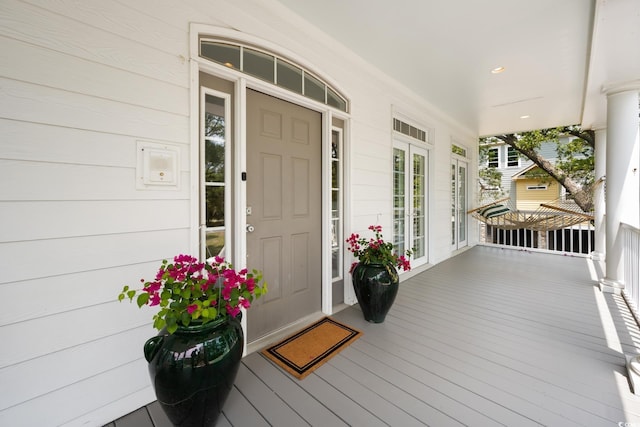 214 Sea Island Dr, Georgetown, SC 29440 - entrance to property with a porch