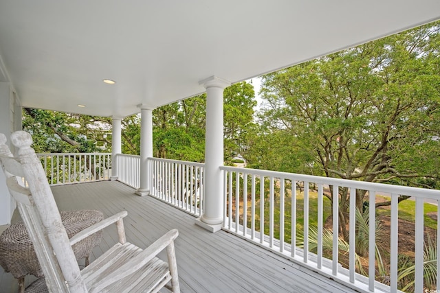 214 Sea Island Dr, Georgetown, SC 29440 - view of deck