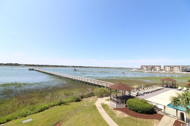 1582 S Waccamaw Dr Unit 56, Garden City Beach, SC 29576 - bird's eye view of a nearby body of water