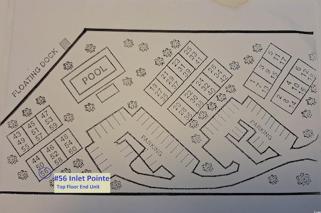 1582 S Waccamaw Dr Unit 56, Garden City Beach, SC 29576 - map of parcels